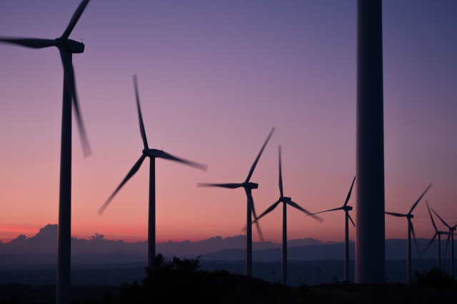 wind farm - a source of renewable energy
